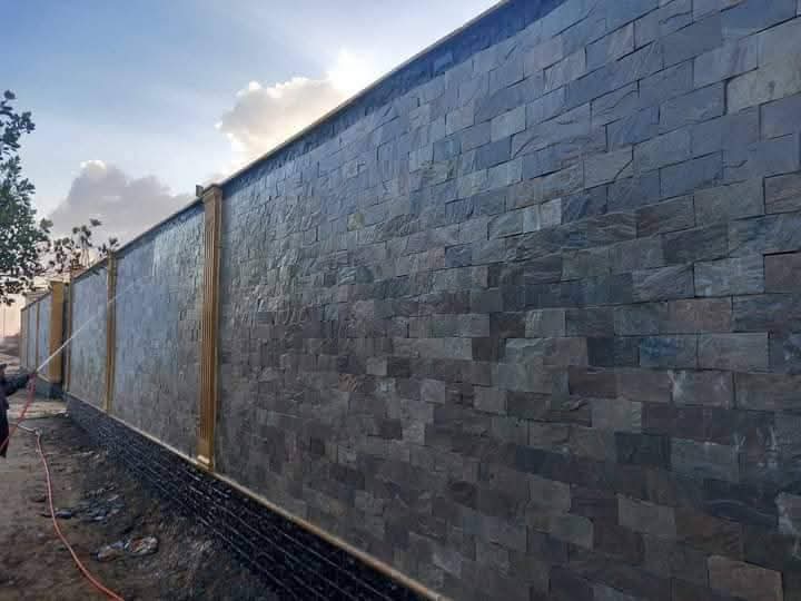 حجر مايكا رمادي Habib Mica Grey Stone